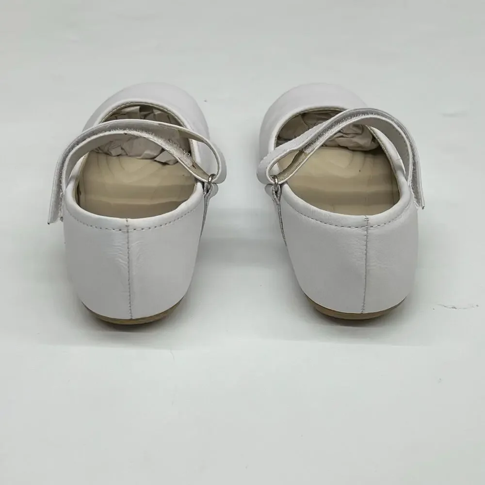 NWT Toke Size 29 (USA 10.5) White Mary Janes